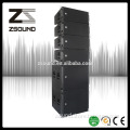 dual 10 inch pa line array cabinet